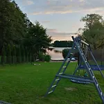 Ostoja Ii Nad Jeziorem Z Kominkiem I Lodka Lejlighed Mrągowo