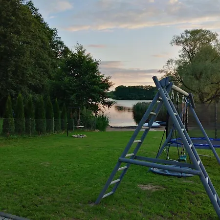 Ostoja Ii Nad Jeziorem Z Kominkiem I łódką Apartamento Mrągowo