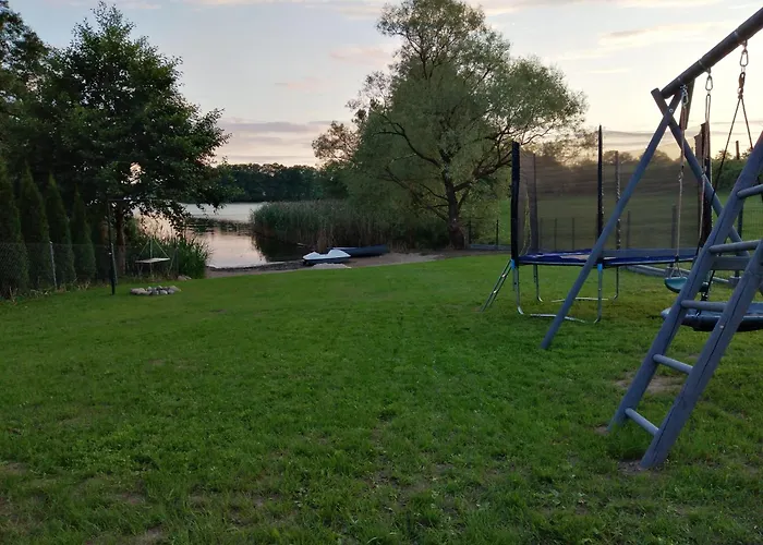 Ostoja Ii Nad Jeziorem Z Kominkiem I Lodka * Mrągowo