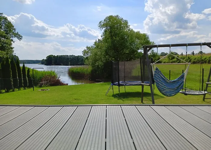Daire Ostoja Ii Nad Jeziorem Z Kominkiem I Lodka Mrągowo